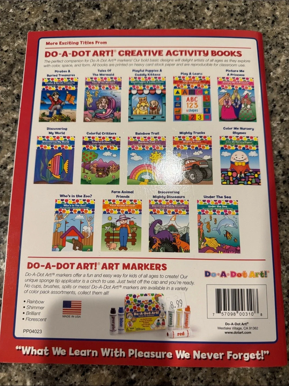 Do-A-Dot Art play learn